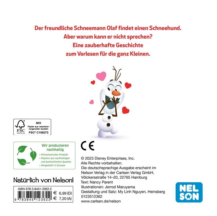 Produktbild: Mein erstes Disney Buch: Olaf liebt Umarmungen