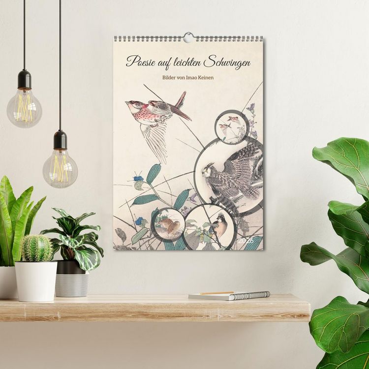 Produktbild: Imao Keinen - Poesie auf leichten Schwingen (Wandkalender 2026 DIN A3 hoch), CALVENDO Monatskalender