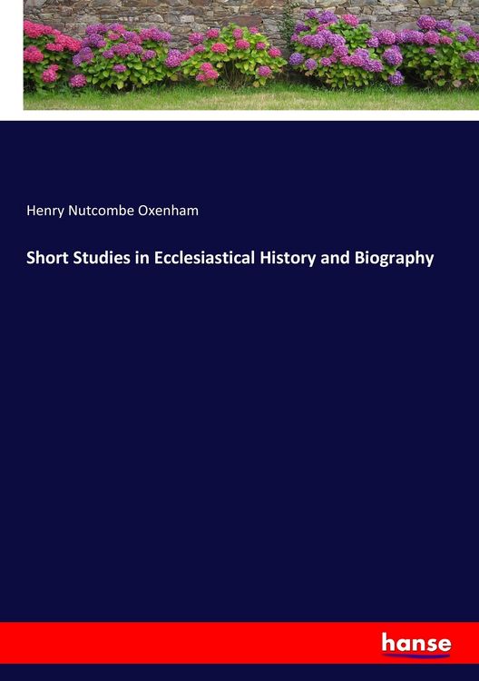 Produktbild: Short Studies in Ecclesiastical History and Biography