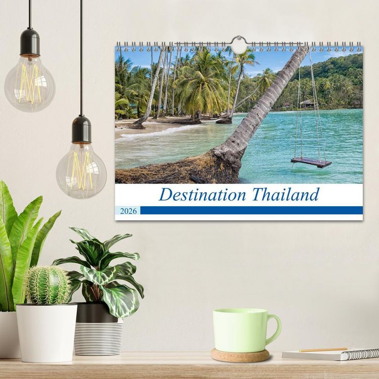 Produktbild: Destination Thailand (Wall Calendar 2026 DIN A4 landscape), CALVENDO 12 Month Wall Calendar