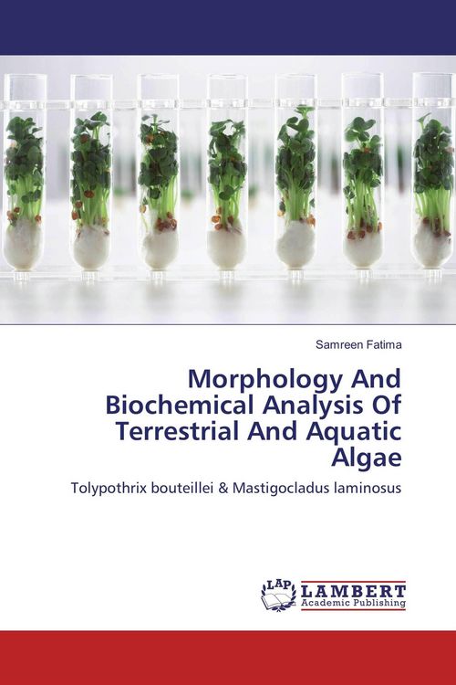 Produktbild: Morphology And Biochemical Analysis Of Terrestrial And Aquatic Algae