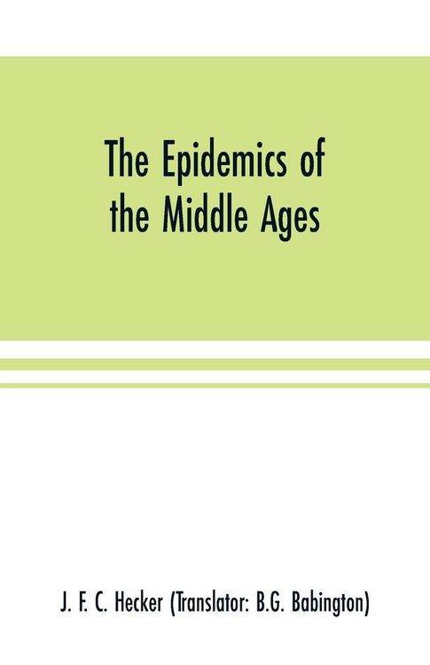 Produktbild: The epidemics of the middle ages
