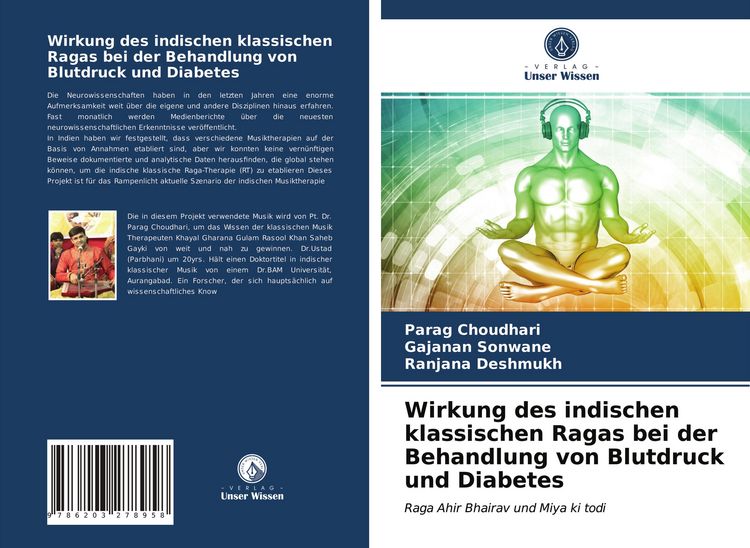 Produktbild: Wirkung des indischen klassischen Ragas bei der Behandlung von Blutdruck und Diabetes