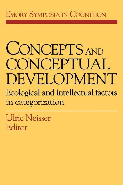 Produktbild: Concepts and Conceptual Development