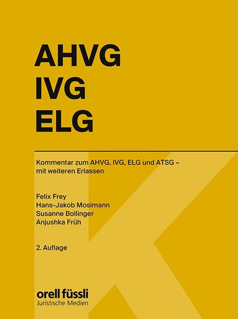 Produktbild: Ahvg/ivg/elg Kommentar