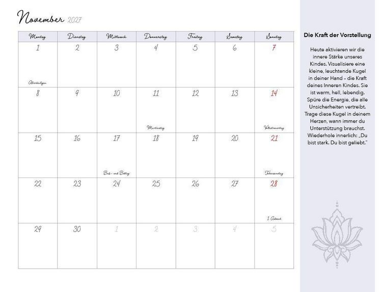 Produktbild: Meditationen f&uuml;r dein Inneres Kind Kalender 2027