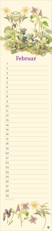 Produktbild: Edith Holden: Geburtstagskalender Langplaner