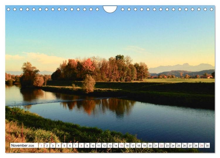 Produktbild: Zauberhaftes Mangfalltal (Wandkalender 2026 DIN A4 quer), CALVENDO Monatskalender