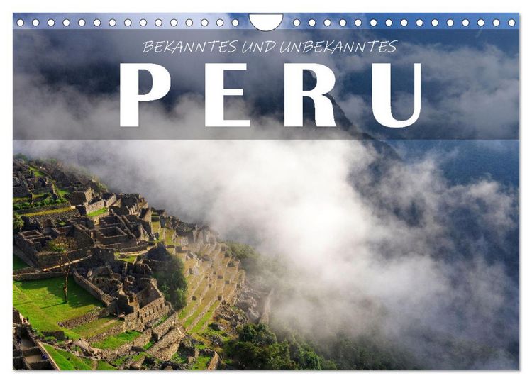 Produktbild: Bekanntes und Unbekanntes Peru (Wandkalender 2026 DIN A4 quer), CALVENDO Monatskalender