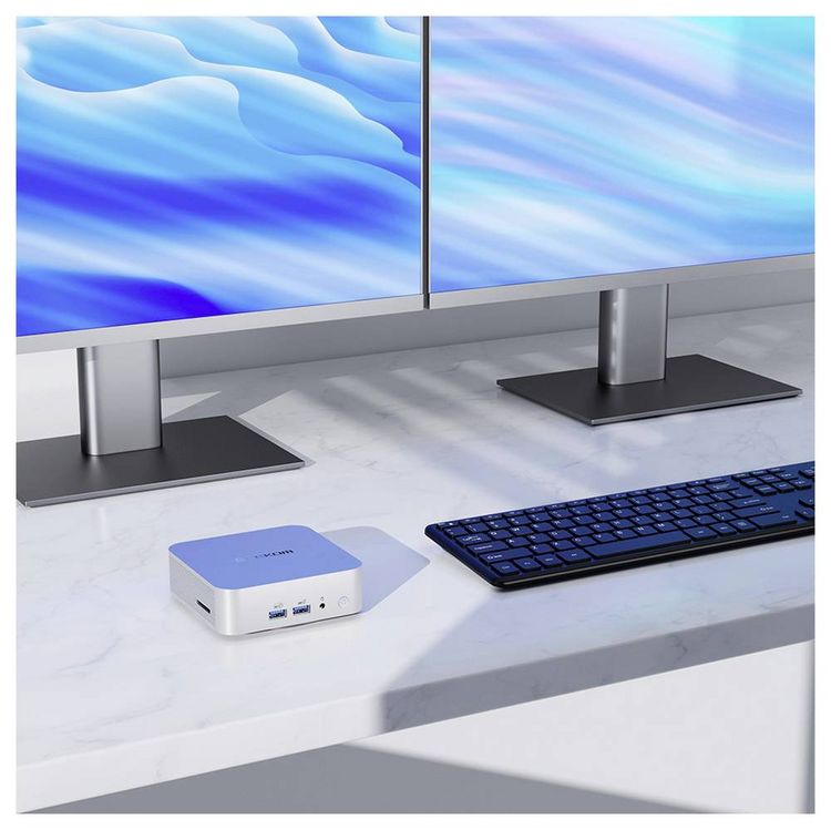 Produktbild: GEEKOM Mini PC A6 AMD Ryzen 7 6800(H) 4.7 GHz 16 GB RAM 512 GB SSD AMD Radeon&reg; 680 M Win 11 Pro Mini A6