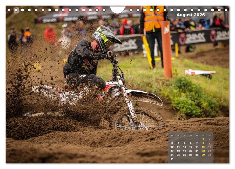 Produktbild: MX-Racing 2026 (Wandkalender 2026 DIN A4 quer), CALVENDO Monatskalender