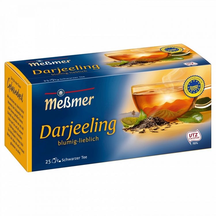 Produktbild: Messmer darjeeling tee 25er, 43,75g p