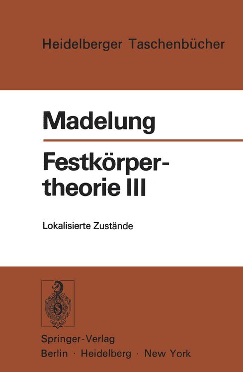 Produktbild: Festk&ouml;rpertheorie III