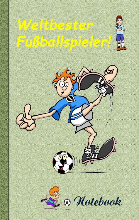 Produktbild: Weltbester Fu&szlig;ballspieler - Notizbuch