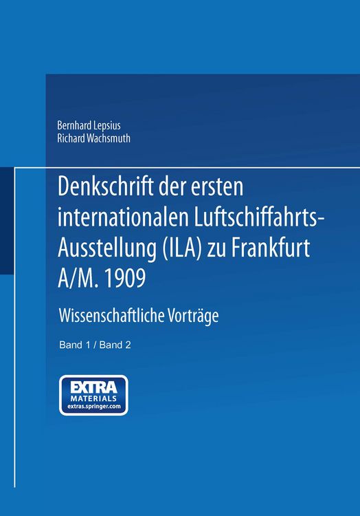 Produktbild: Denkschrift der ersten internationalen Luftschiffahrts-Ausstellung (Ila) zu Frankfurt a/M. 1909