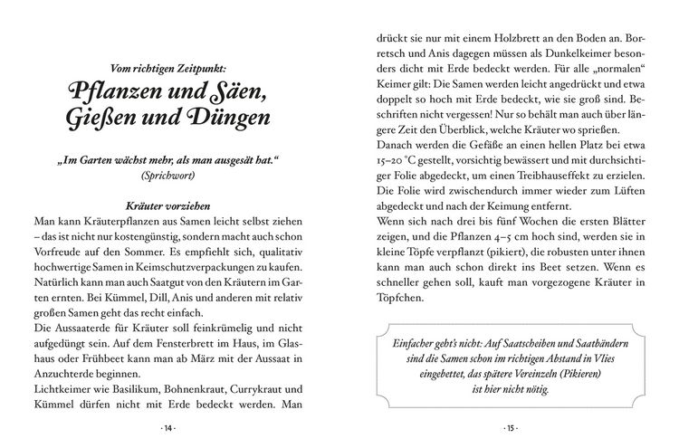 Produktbild: Das kleine Buch: Genusskr&auml;uter