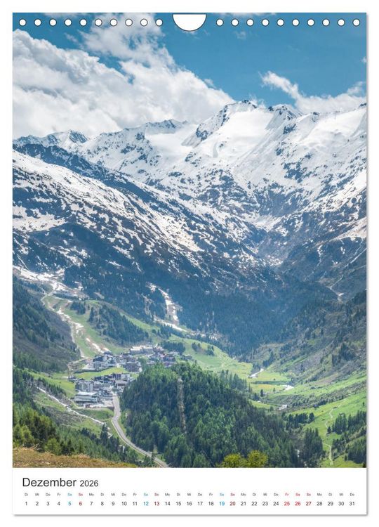 Produktbild: Sommerzauber in den Alpen (Wandkalender 2026 DIN A4 hoch), CALVENDO Monatskalender