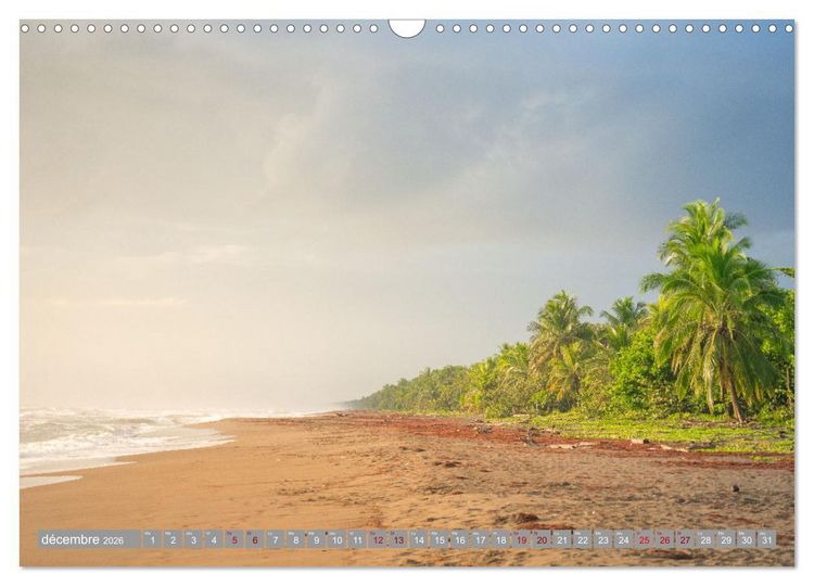 Produktbild: Am&eacute;rique Centrale - Des paysages fantastique du Panama au Guatemala (Calendrier mural 2026 DIN A3 vertical), CALVENDO calendrier mensuel
