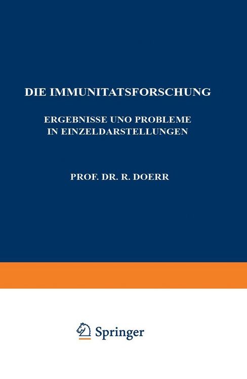Produktbild: Die Immunit&auml;tsforschung