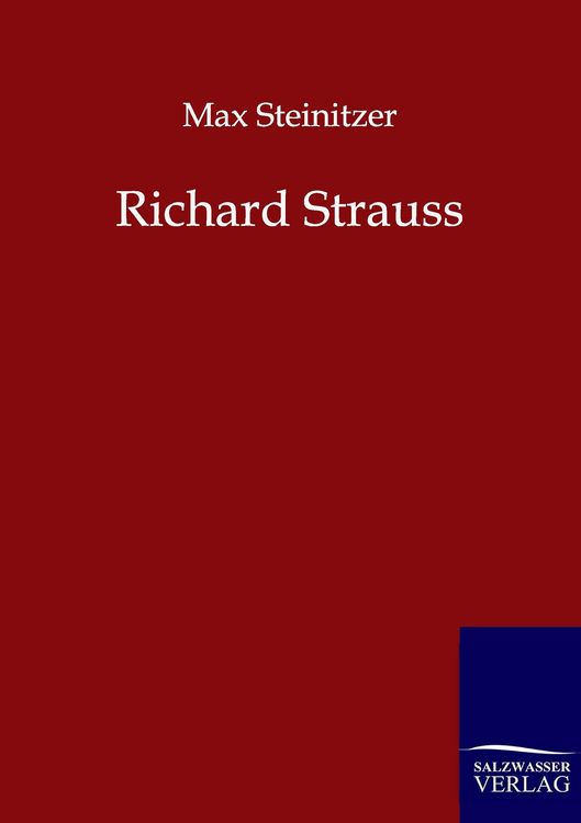 Produktbild: Richard Strauss