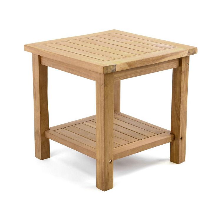 Produktbild: Beistelltisch Blumenhocker Teakholz behandelt Teak