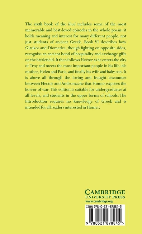 Produktbild: Iliad, Book 6
