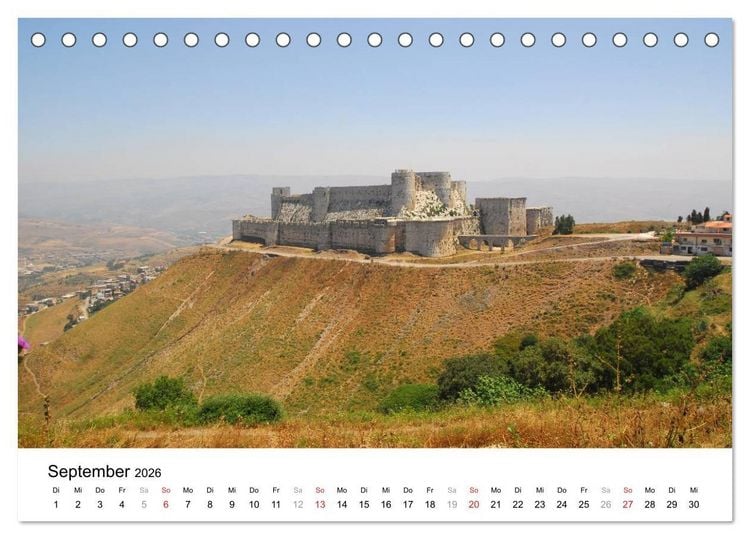 Produktbild: Syrien - verlorene Sch&auml;tze (Tischkalender 2026 DIN A5 quer), CALVENDO Monatskalender