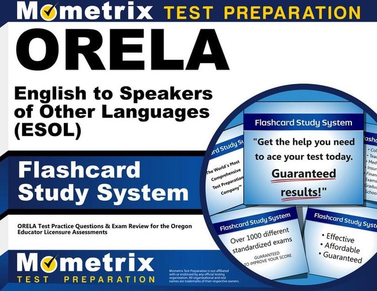 Produktbild: Orela English to Speakers of Other Languages (Esol) Flashcard Study System