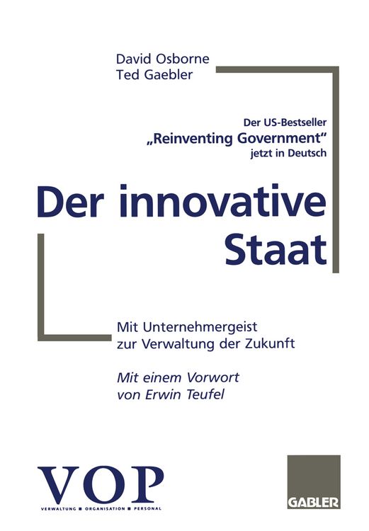 Produktbild: Der innovative Staat