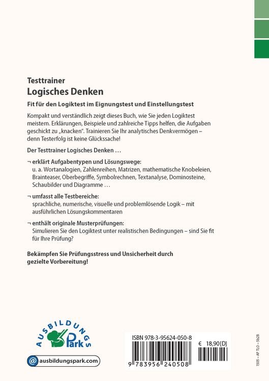 Produktbild: Testtrainer Logisches Denken