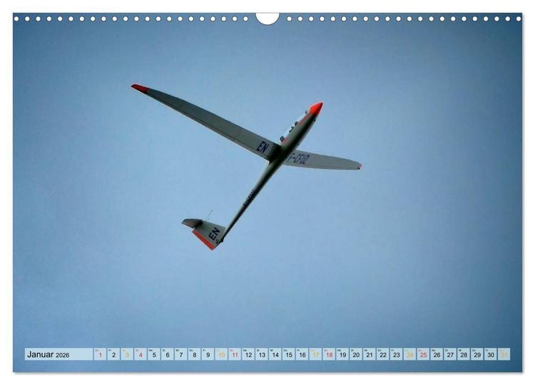 Produktbild: Segelfliegen - wie ein Vogel (Wandkalender 2026 DIN A3 quer), CALVENDO Monatskalender