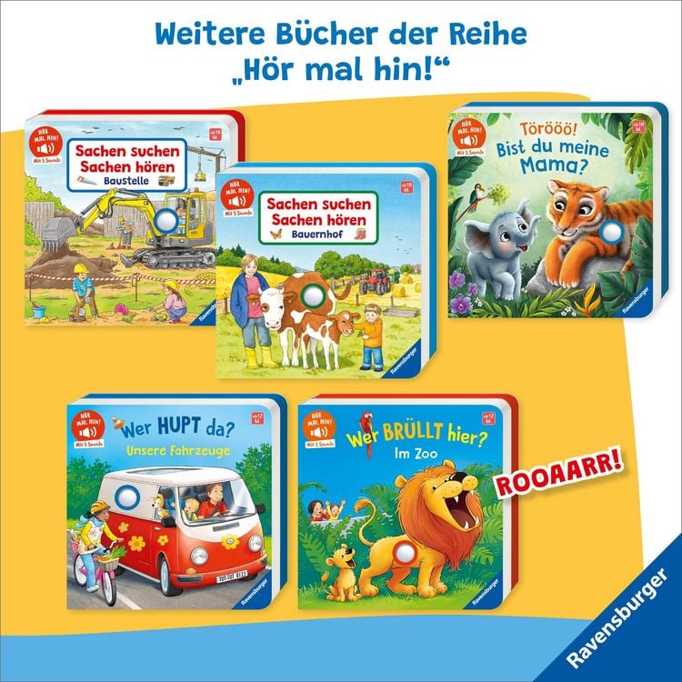 Produktbild: H&ouml;r mal hin - Sachen suchen, Sachen h&ouml;ren: Tierkinder