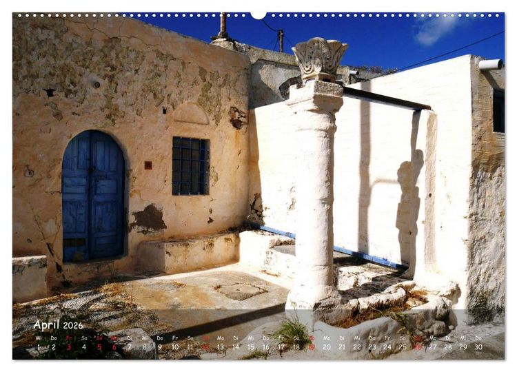 Produktbild: Trauminsel Rhodos (Wandkalender 2026 DIN A2 quer), CALVENDO Monatskalender