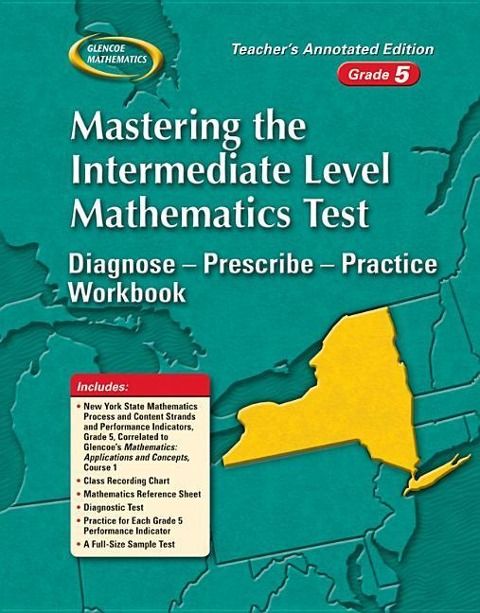 Produktbild: Mastering the New York Intermediate Level Mathematics Test: Diagnose--Prescribe--Practice Workbook, Grade 5