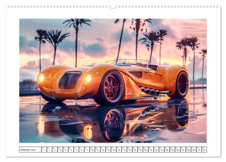Produktbild: Road Kings (hochwertiger Premium Wandkalender 2027 DIN A2 quer), Kunstdruck in Hochglanz