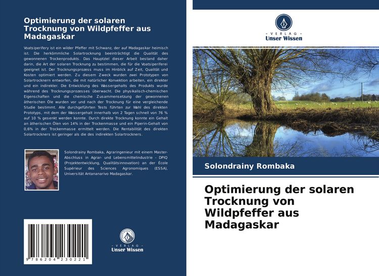 Produktbild: Optimierung der solaren Trocknung von Wildpfeffer aus Madagaskar