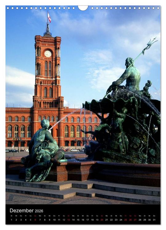 Produktbild: Weltstadt Berlin (Wandkalender 2026 DIN A3 hoch), CALVENDO Monatskalender