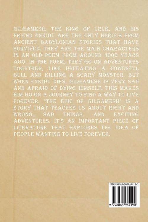 Produktbild: Epic of Gilgamesh