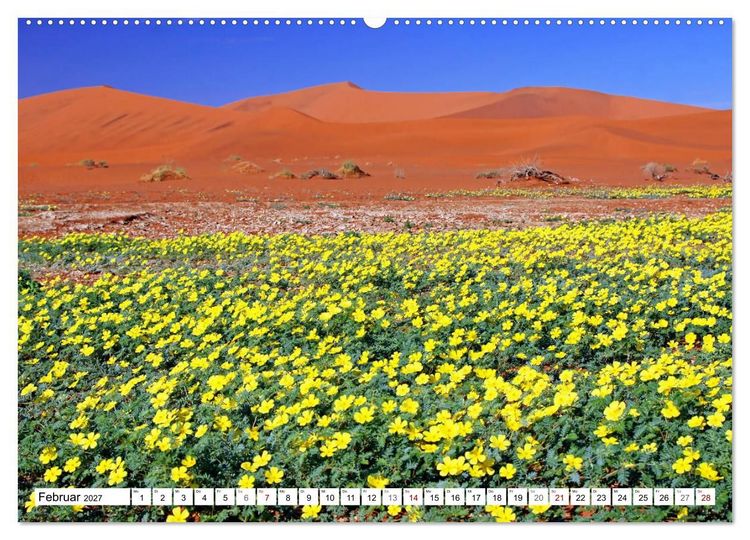 Produktbild: Namibia - Weite sp&uuml;ren (Wandkalender 2027 DIN A2 quer), CALVENDO Monatskalender