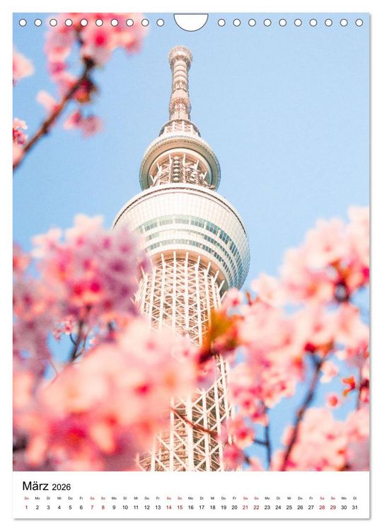 Produktbild: Tokio - Die pulsierende Weltstadt. (Wandkalender 2026 DIN A4 hoch), CALVENDO Monatskalender