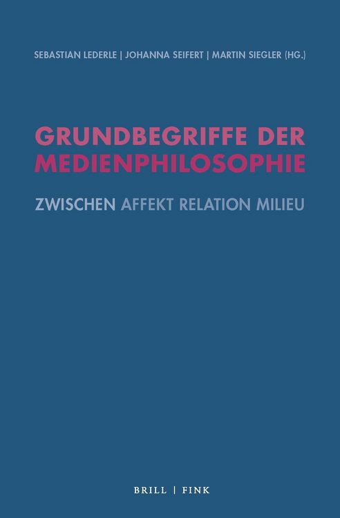 Produktbild: Grundbegriffe der Medienphilosophie