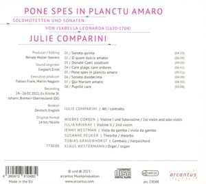 Produktbild: Pone spes in planctu amaro
