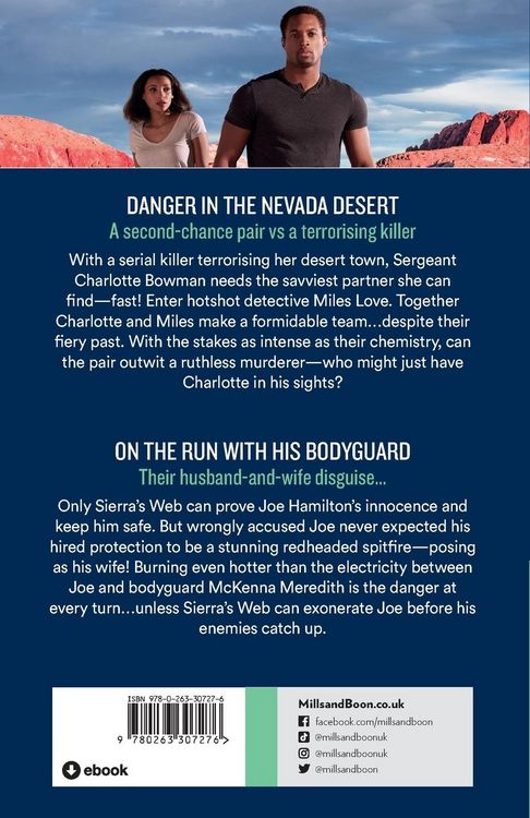 Produktbild: Danger In The Nevada Desert / On The Run With His Bodyguard
