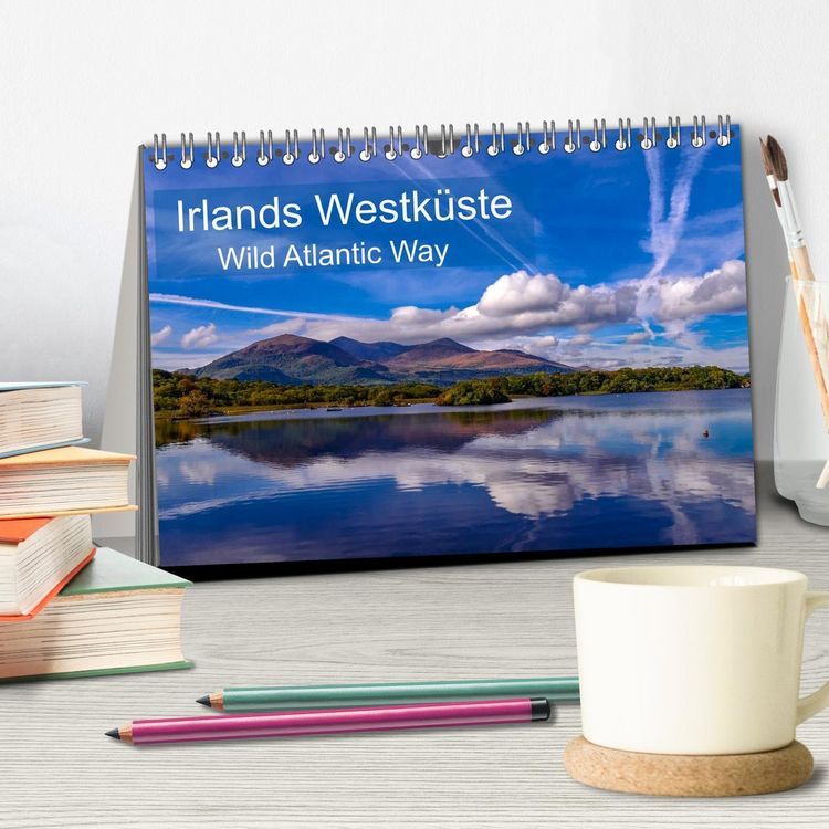 Produktbild: Irlands Westk&uuml;ste - Wild Atlantik Way (Tischkalender 2026 DIN A5 quer), CALVENDO Monatskalender