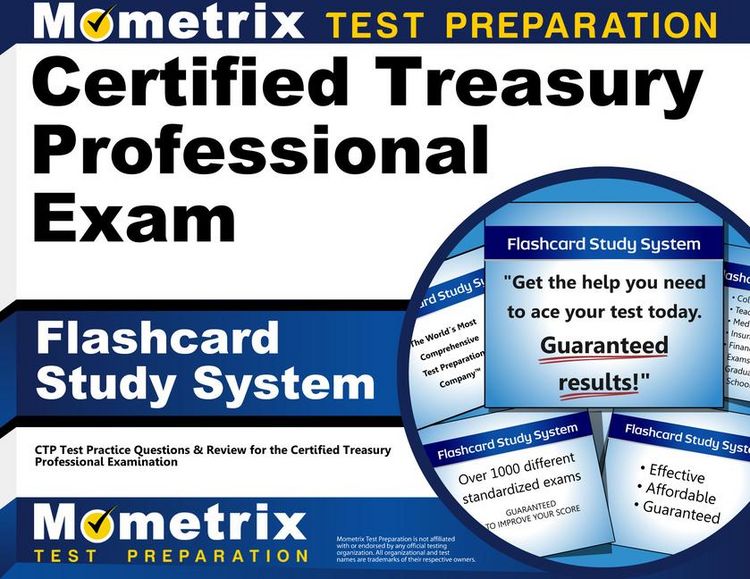 Produktbild: Certified Treasury Professional Exam Flashcard Study System