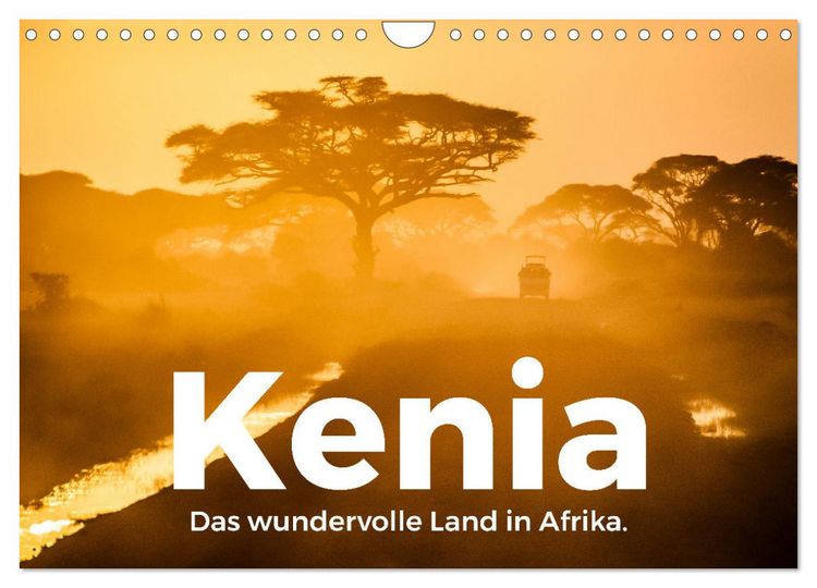 Produktbild: Kenia - Das wundervolle Land in Afrika. (Wandkalender 2026 DIN A4 quer), CALVENDO Monatskalender