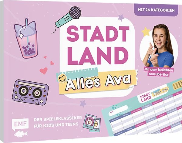 Stadt, Land, Alles Ava - Der Spieleklassiker für Kids und Teens