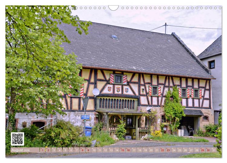 Produktbild: Kirchberg Hunsr&uuml;ck Impressionen (Wandkalender 2026 DIN A3 quer), CALVENDO Monatskalender