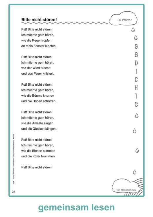 Produktbild: Lesetandems und chorisches Lesen &ndash; 2. Klasse