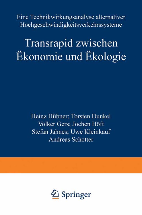 Produktbild: Transrapid zwischen &Ouml;konomie und &Ouml;kologie